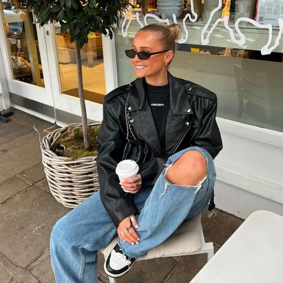 NWT Storets Megan Oversized Rider Jacket